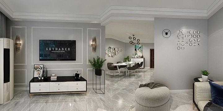 设计师陆壹捌-江山樾1-CD户型-装修设计方案