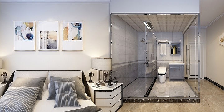 锐丰装饰吴兰竹-国土小区复式楼二楼-装修设计方案