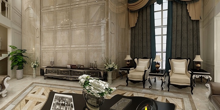 银月璀璨-金岸美地设计吴强13323531696-装修设计方案