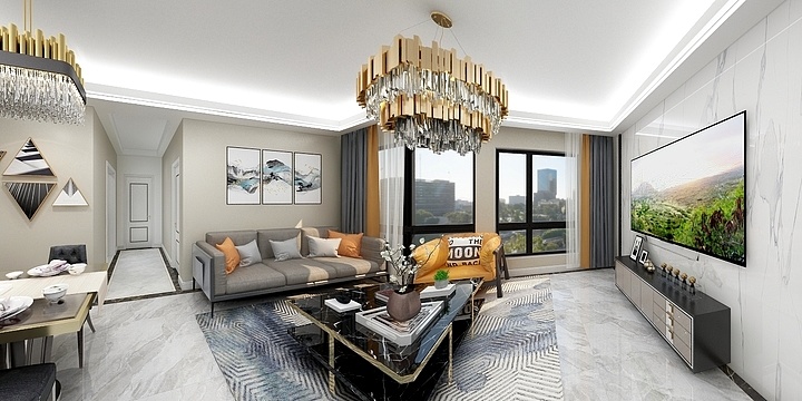 有格调的设计师-江与城12-04户型-副本-装修设计方案