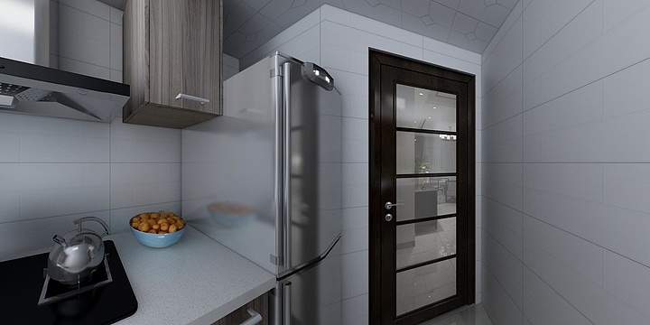 158****4368KtmJ-文昌学府3号户型新中式风格-装修设计方案