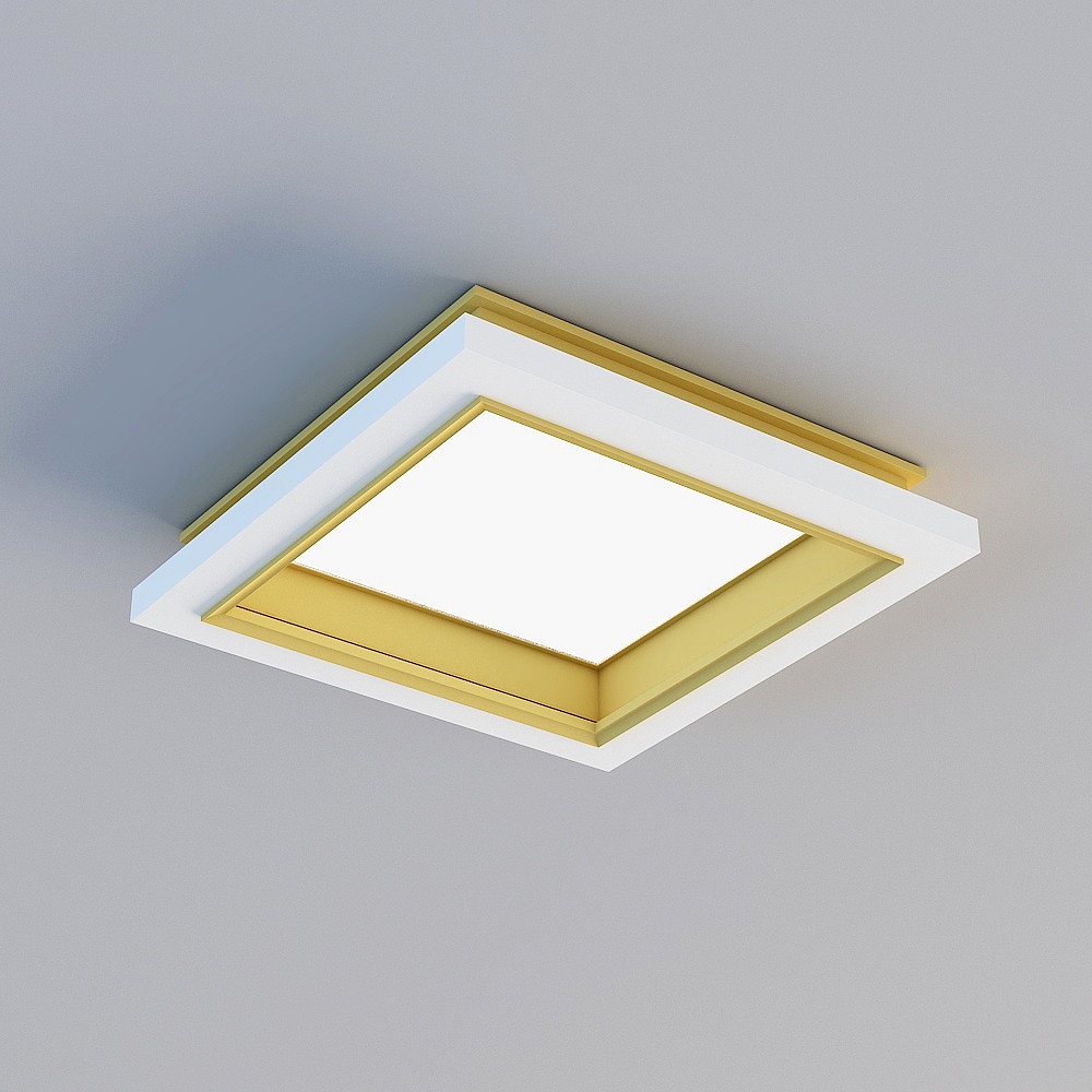 F3030-D45 皓白金3D模型