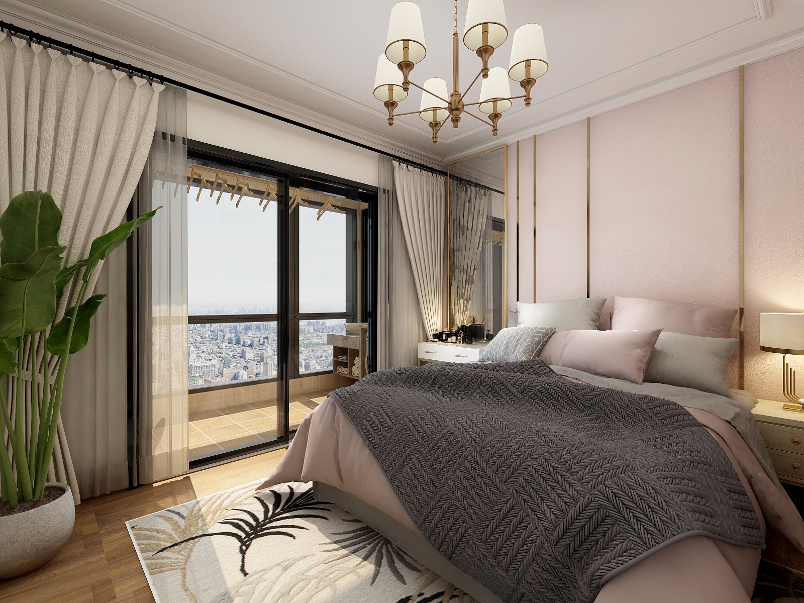 豪琳966-130方现代三居-副本-装修设计方案