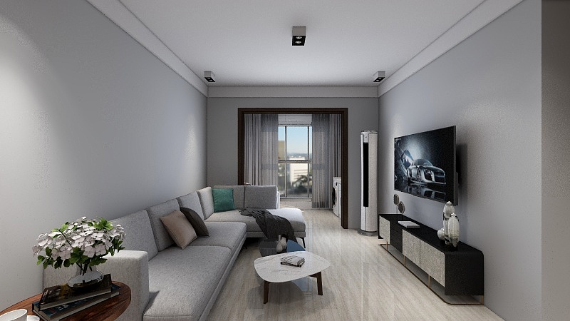 廖天宽-『现代低奢主义』中央华城刘女士家居设计-装修设计方案