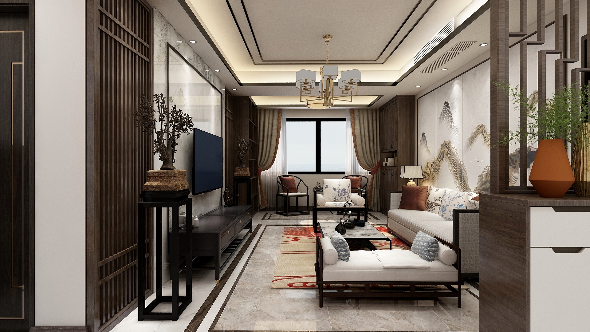 陈丹青CoC-丹青-新中式0.0-装修设计方案