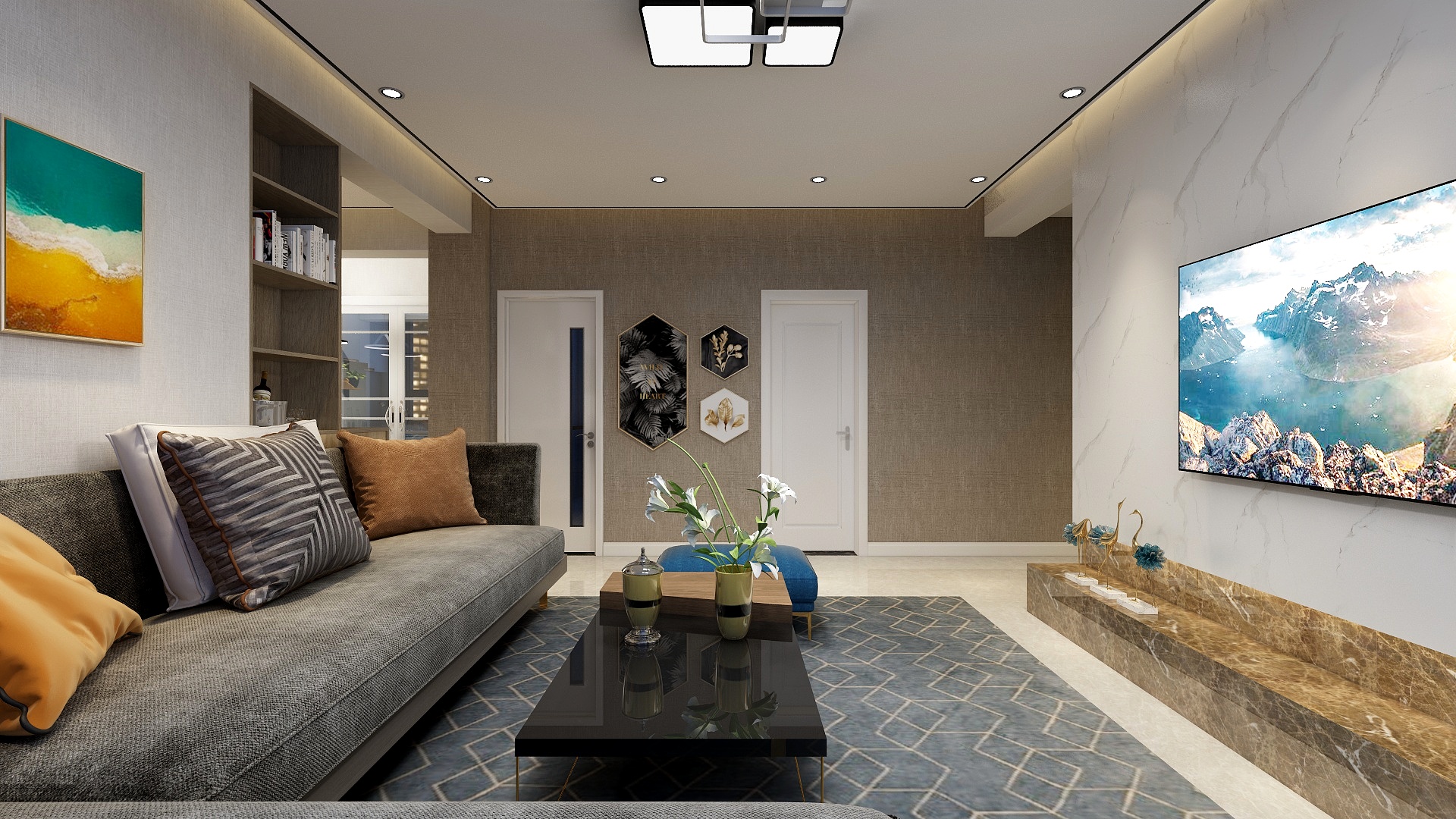 Diss阿文-居雅苑现代简约-装修设计方案