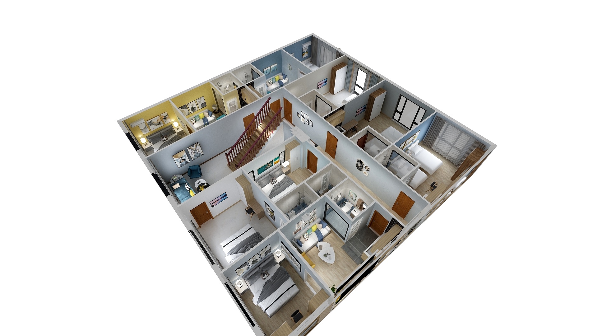 郑州高信装饰-洛阳圆昊宾馆-装修设计方案