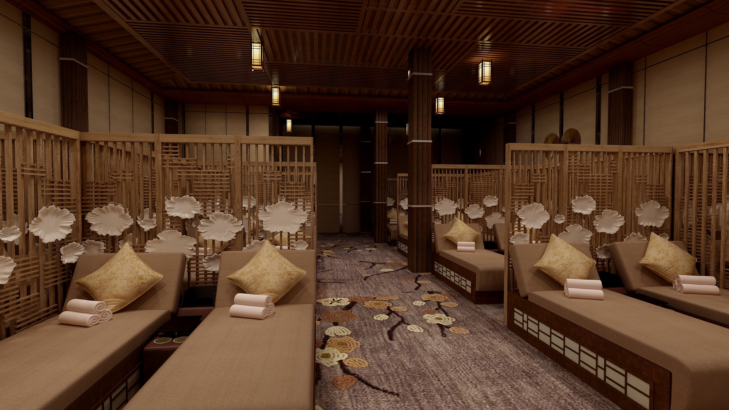 王松宇-日式洗浴中心-装修设计方案