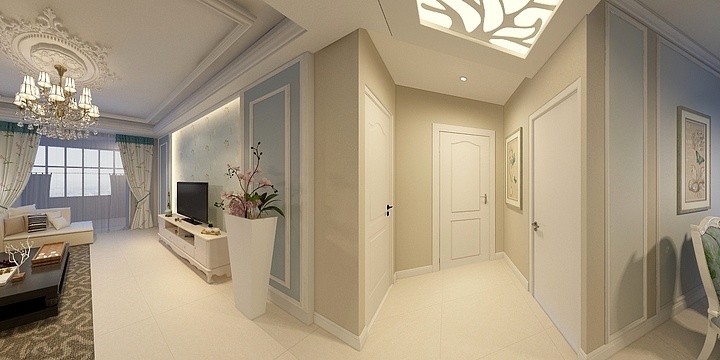 杰辉装饰丨何辉-沁园春城-装修设计方案