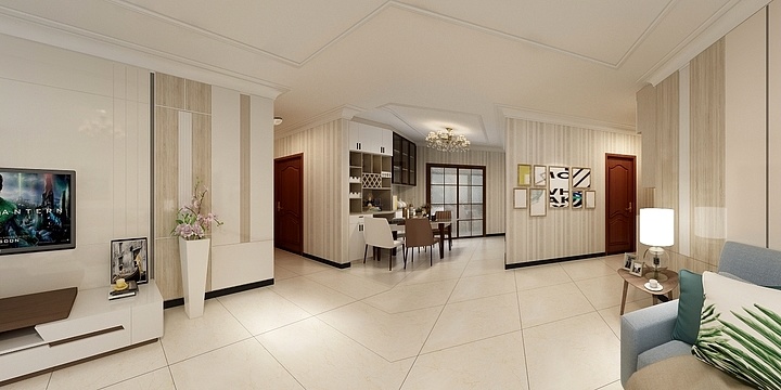 淳设计-开封恒大帝景7-2-304-装修设计方案