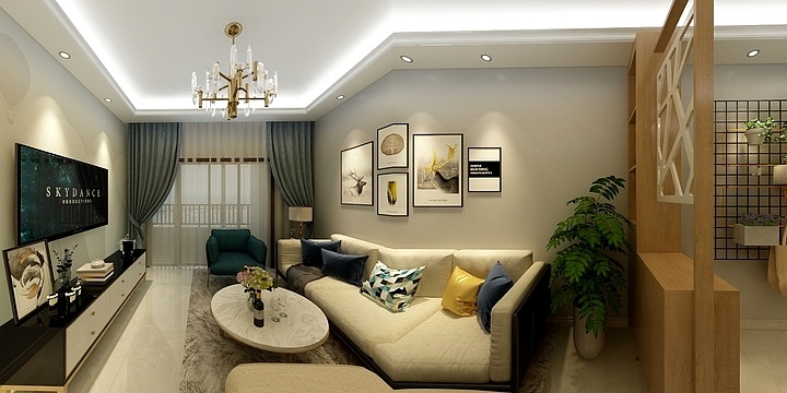 东莞博高盈装饰-融创清溪壹号2栋1003-装修设计方案