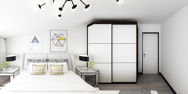 高素空间-绿丹江苑原始平面-装修设计方案