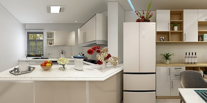 露露kxdp-华西144(开放式厨房）-装修设计方案