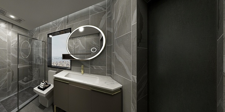 赵志鉴-上东城三期6栋1单元-方小姐雅居(ins)-G-装修设计方案