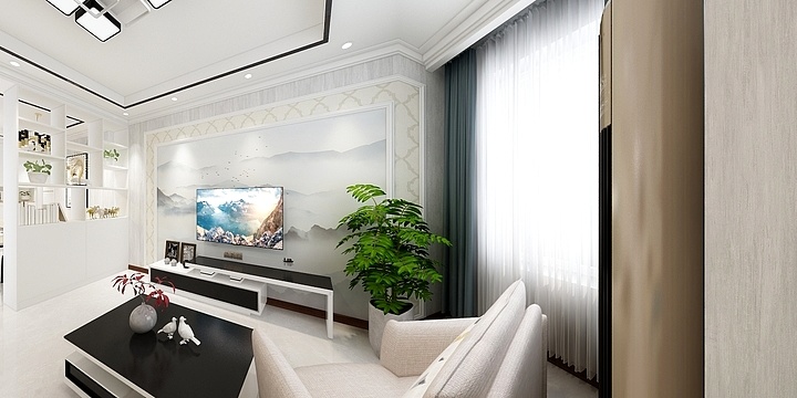 王半月子-翠提湾1号楼1单元6楼602-装修设计方案