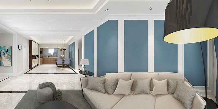 设计师王振-月凝霜色--空间设计-装修设计方案