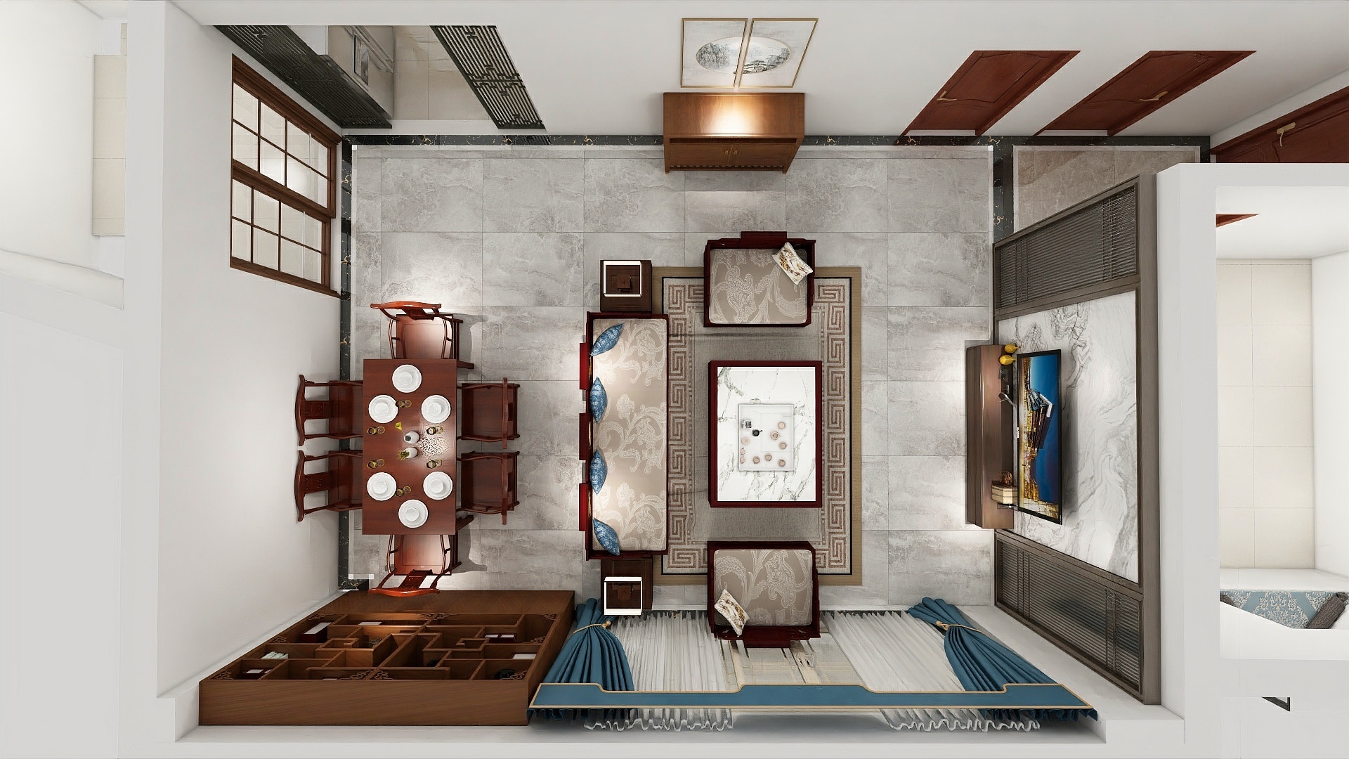 寻找香水味-保利21世家现代简约145㎡-装修设计方案