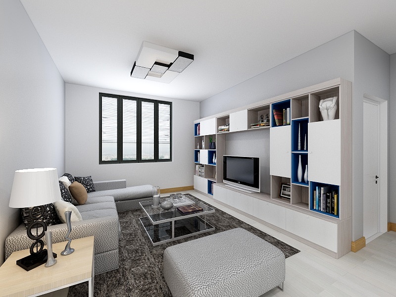 亿铺建筑工程有限公司-宝地东花园5号1404室-装修设计方案