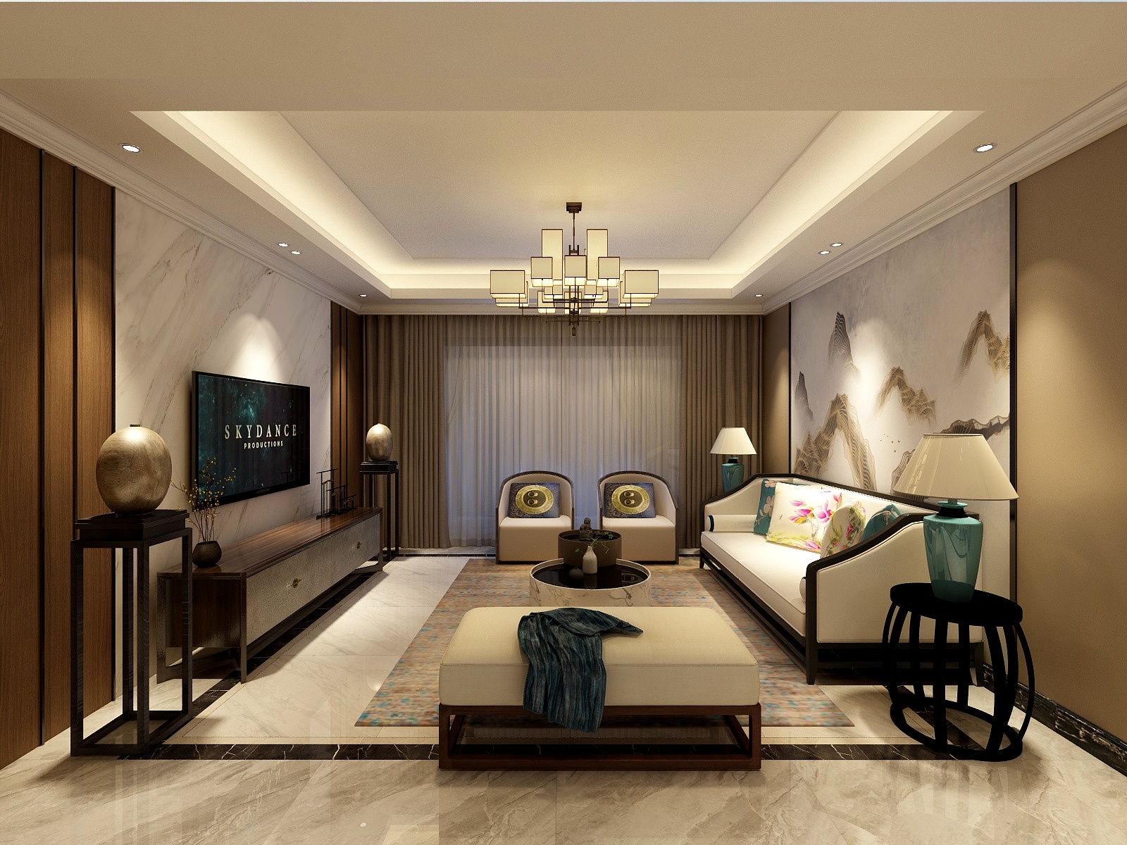 designerforyou-新中式-装修设计方案