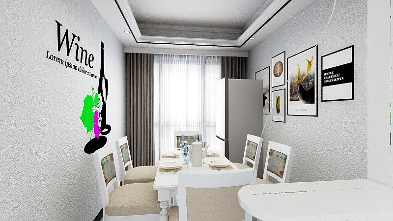 一人乡途-金牛广场5-1606现代简约-装修设计方案