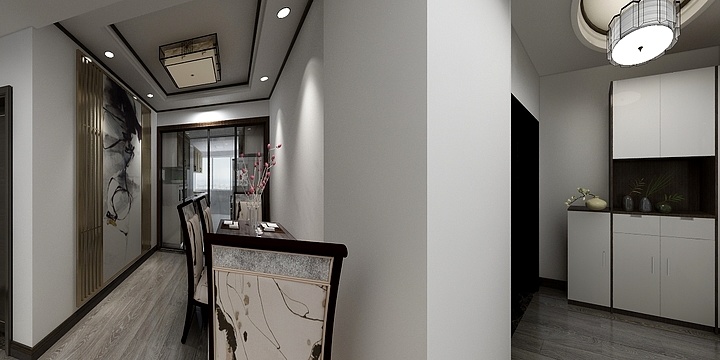 神施鬼设-欧博城-3D-新中式-装修设计方案