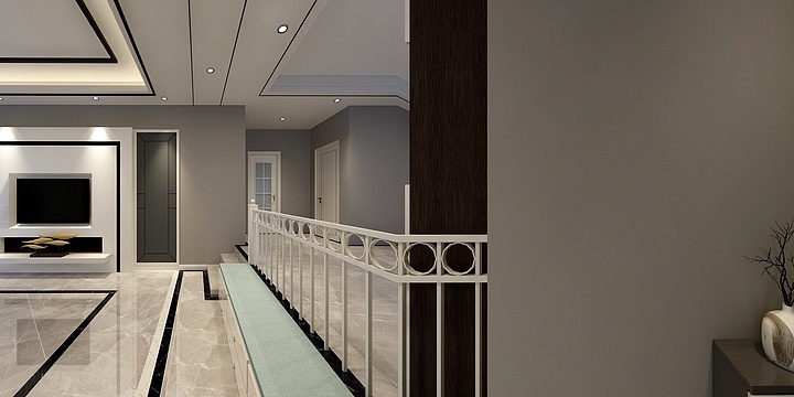 禄丰凌睿装饰-金澜半岛4-3-501-装修设计方案