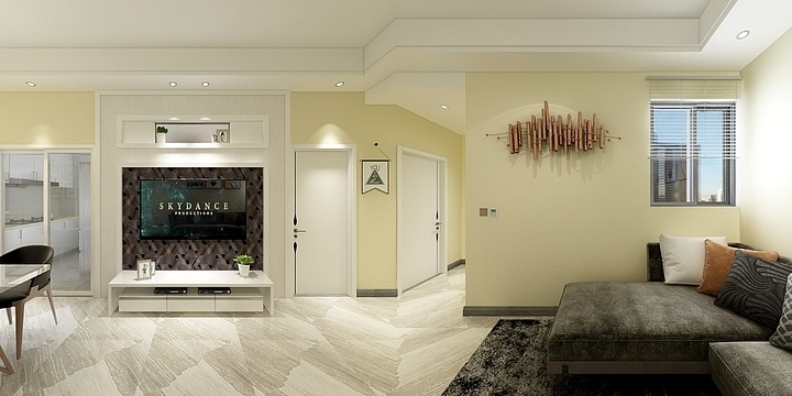 室内装饰设计杨涛-和欣花园6栋3-703改2-装修设计方案