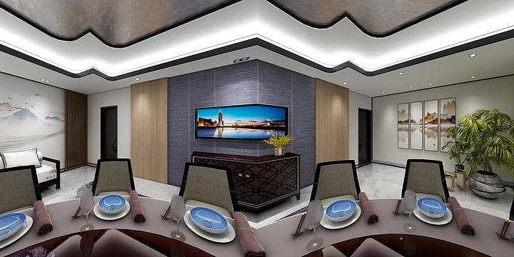 软装001-新中式豪包-装修设计方案