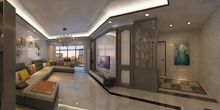 Vincent-龙少-玉虹豪庭-装修设计方案