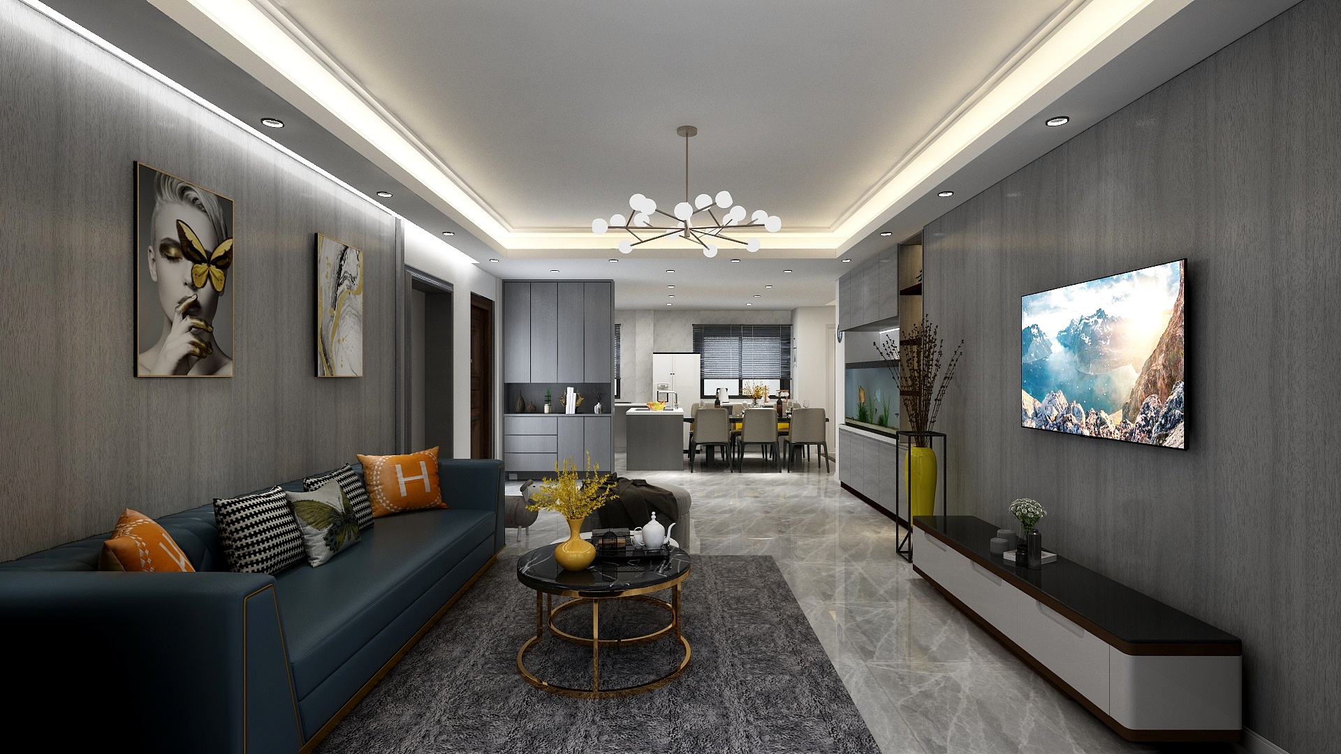 江崇杨-天元小区方案二-装修设计方案