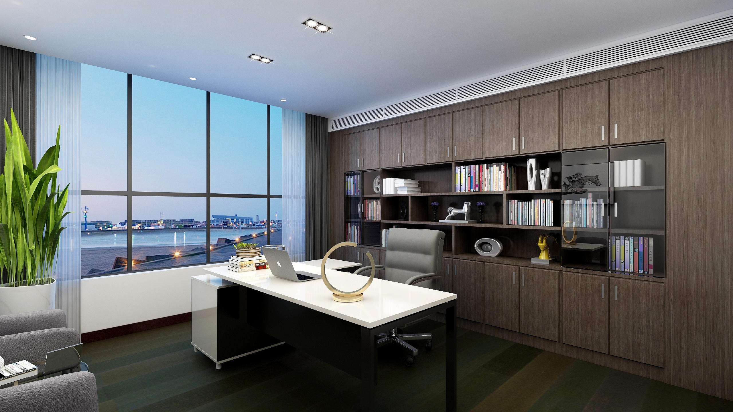 彬彬有礼KAXO-143方现代两居装修效果图