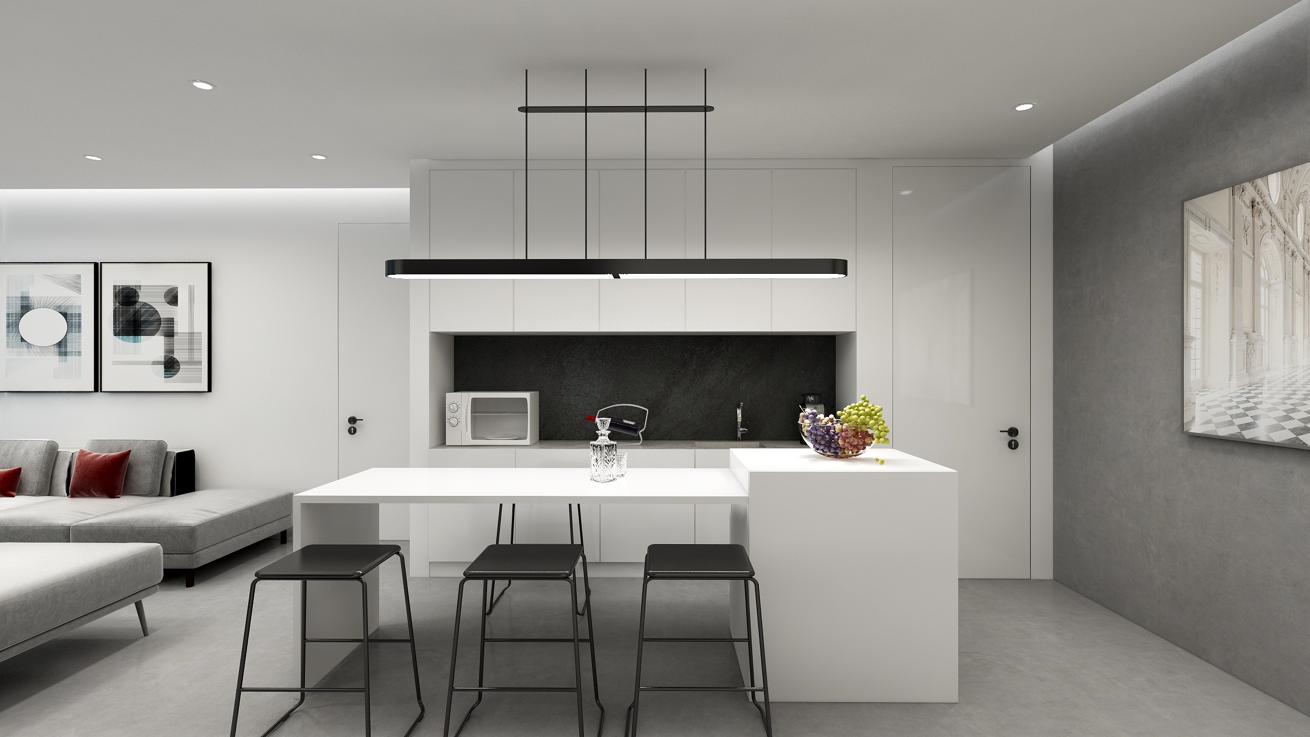 平空间工urmj-143方现代两居-副本-装修设计方案