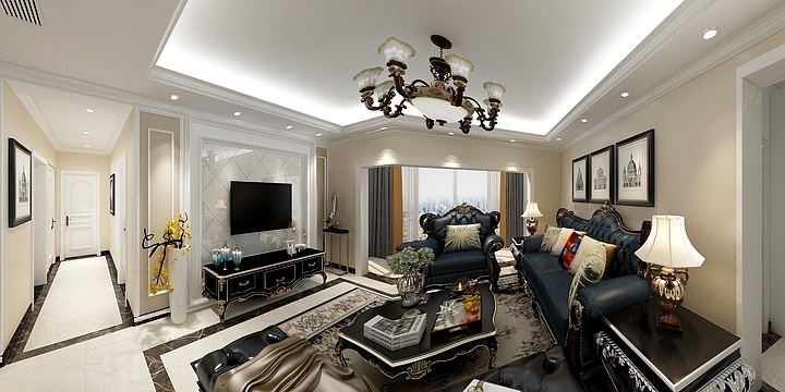 梁娇设计-海骏达张哥杨姐-装修设计方案