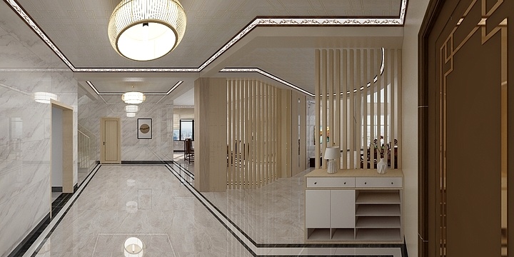 李有华-定罗湖山庄-新中式-装修设计方案