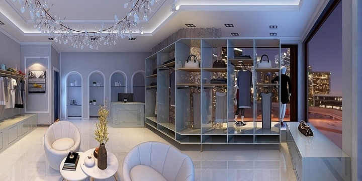 领峰视觉-嘉琳女装-装修设计方案