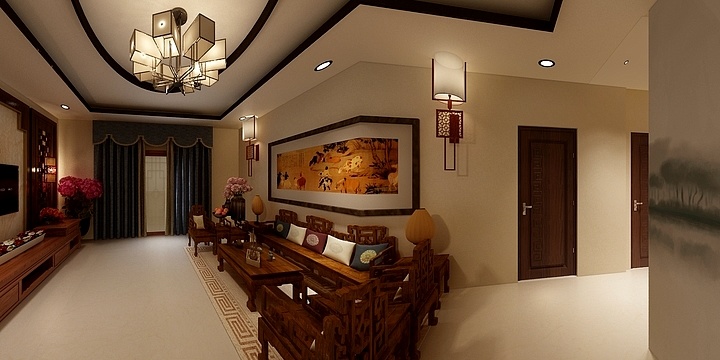 装修效果图18580004198-天高鸿苑 (2)-装修设计方案