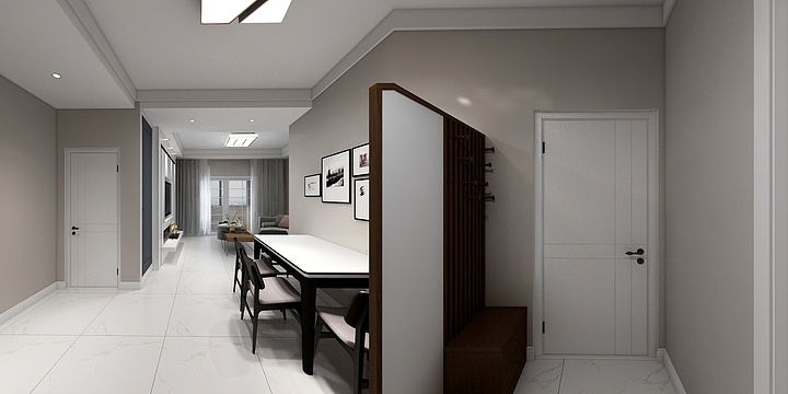 陈磊-中冶B4洋房户型1-装修设计方案