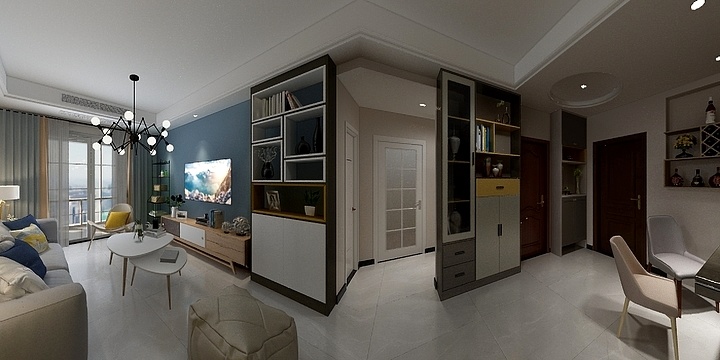 欢快的小马-北欧风格-文女士-装修设计方案