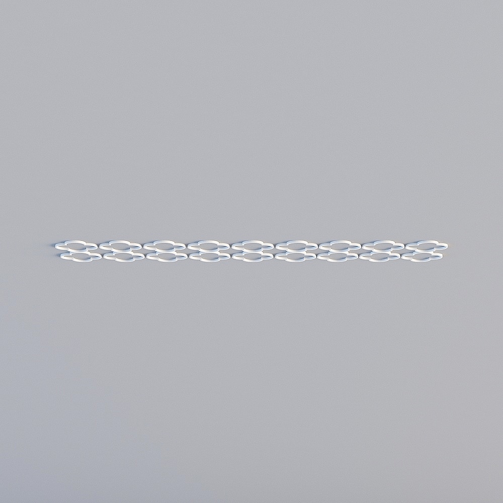 花角3D模型