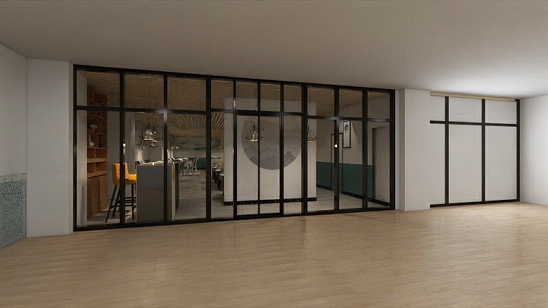 设计师阿光-福州一店涮菜馆画图-装修设计方案