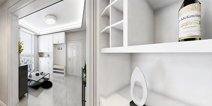 马晓丹-绿海名居5栋B单元1603-装修设计方案