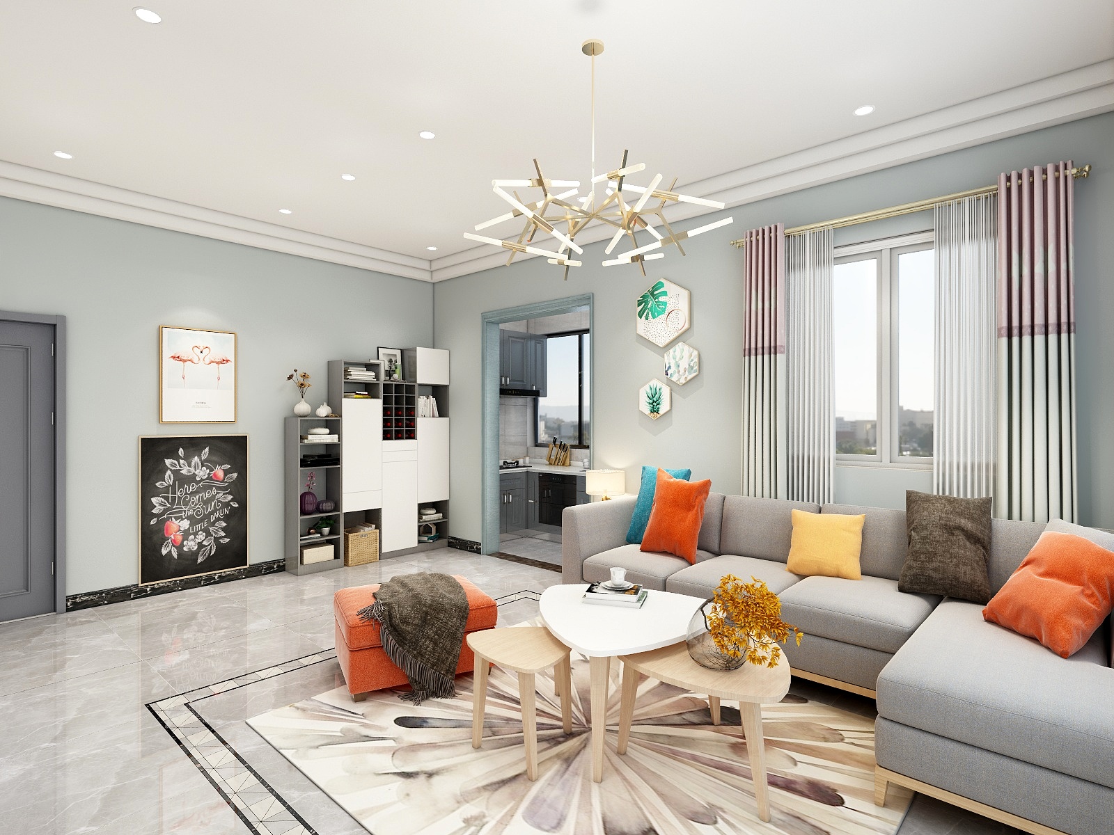 设计|梁工-140方-简欧婚房-装修设计方案