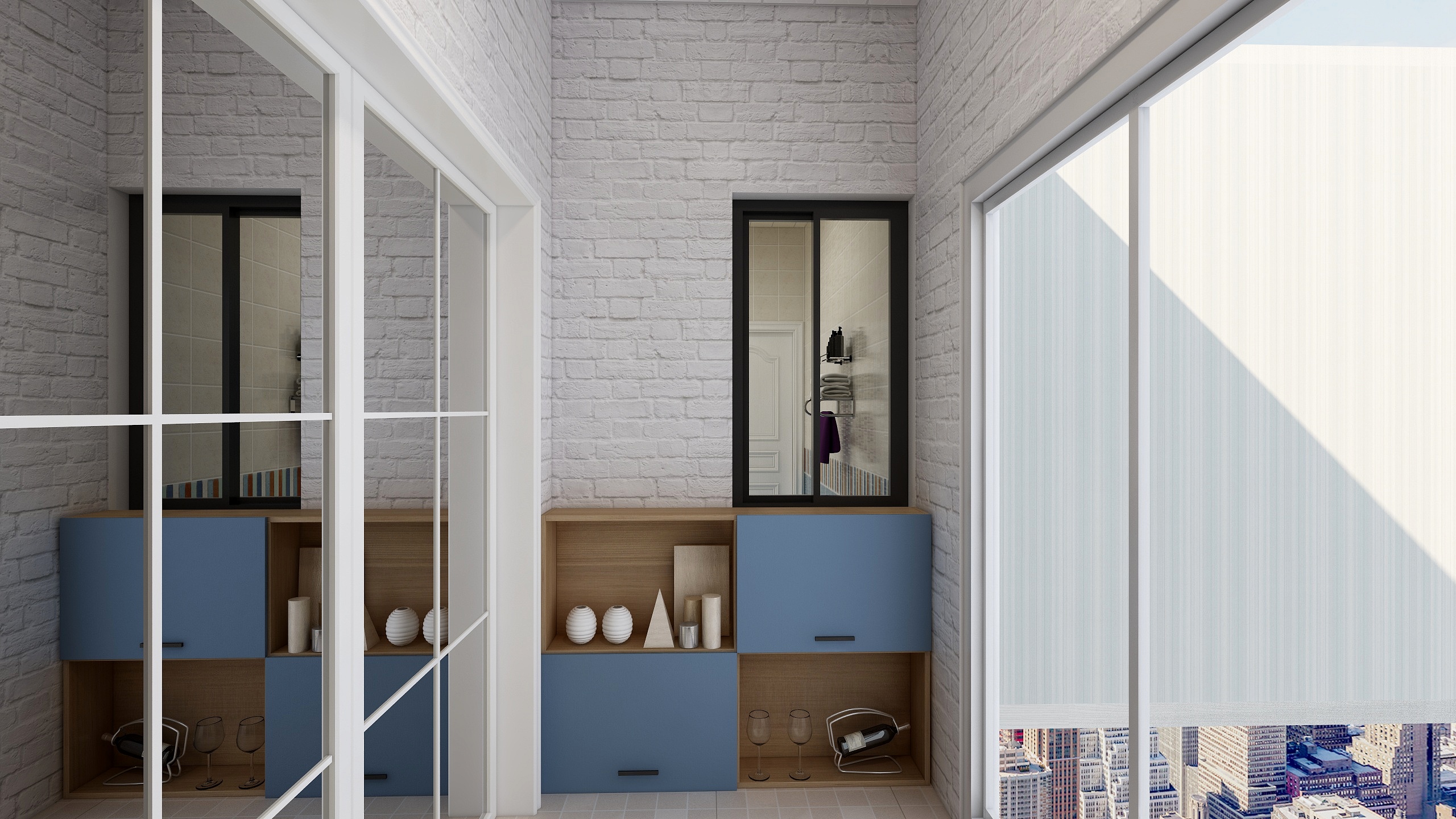 150****6518SDzk-118方地中海三居装修效果图