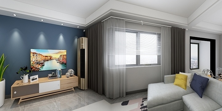 清晨點支烟-太子湖畔星苑刘总北欧-装修设计方案