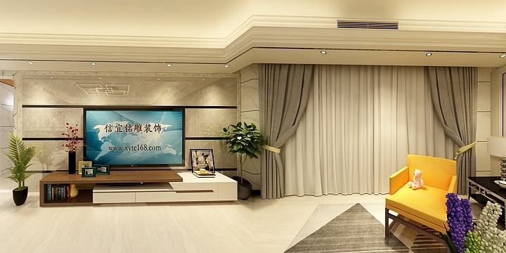 铭雕装饰-铭雕装饰室内装修展厅-装修设计方案