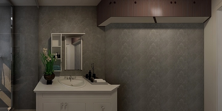 临沂蓝苑装饰工程有限公司-学府名苑12-2西户-装修设计方案