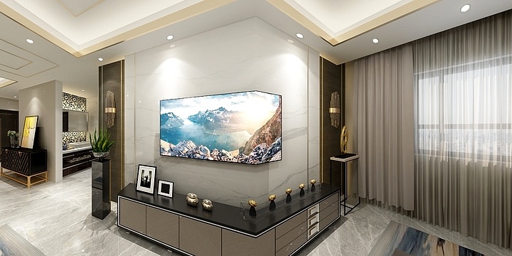 周鹏-凯德都会新峰104.37㎡21号楼L户型-副本-装修设计方案