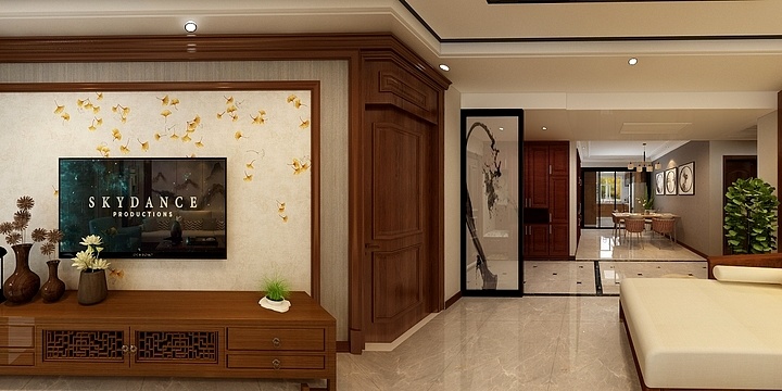 王木木呀pRQL-丽水苑5-2新中式风格-副本-装修设计方案