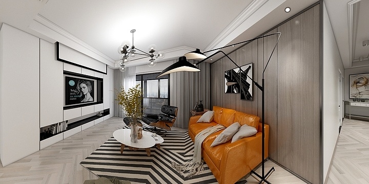 叁叁柒-郡未来143现代方案-装修设计方案