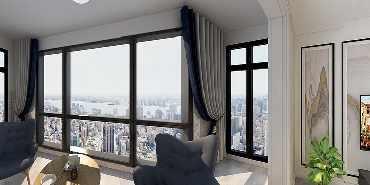 Dialec-汉桥城中花园B区1-1-801-装修设计方案